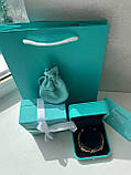 Tiffany / Тіффані подарункове паковання під браслет — коробочка, зовнішня коробочка, пакет, мішечок, картка, фото 10