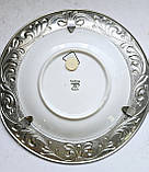 Настінна олов'яна тарілка панно Квіти, фото 2