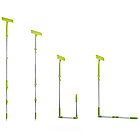 Швабра для миття вікон 2в1 AA11-2 / Щітка для вікон зі скребком / Телескопічна швабра, фото 4