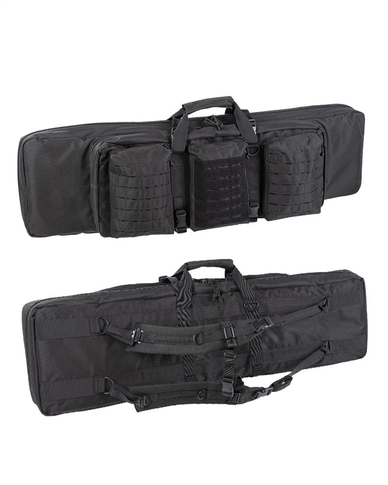 Сумка для зброї ТРАНСПОРТУВАЛЬНА MIL-TEC RIFLE CASE DOUBLE black 16193402 peremogaua