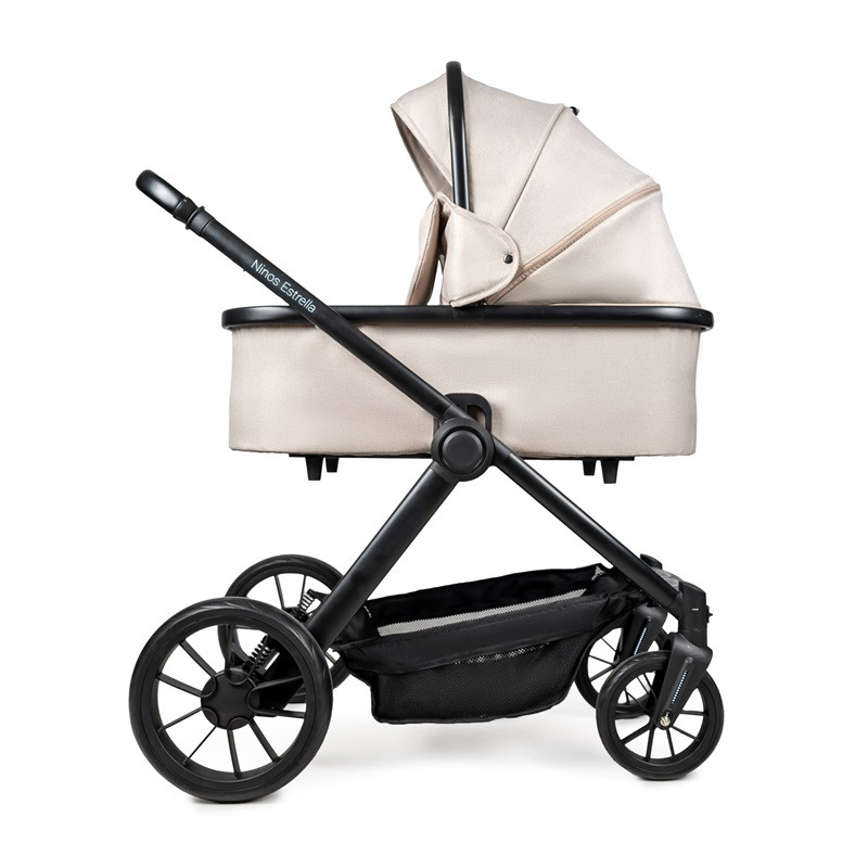 Універсальна коляска 2в1 Ninos Estrella Beige Black