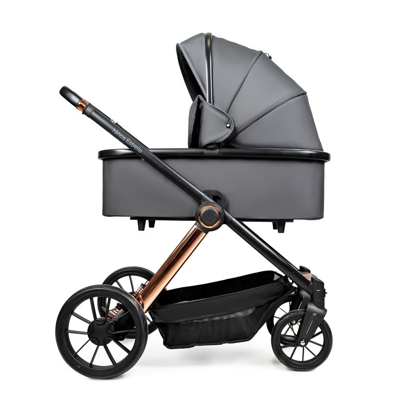 Універсальна коляска 2в1 Ninos Estrella Grey Gold