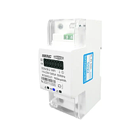 Однофазний WiFi автомат Tomzn з LCD дисплеїв і енергозатрат на 220 Вольт 65A Tuya (Smart Life)