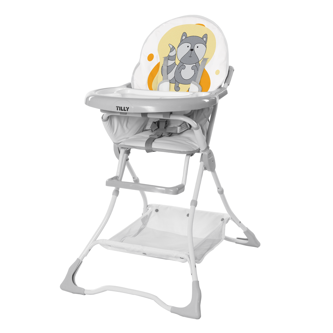 Стільчик для годування TILLY Buddy T-633/2 Yellow Raccoon, фото 1