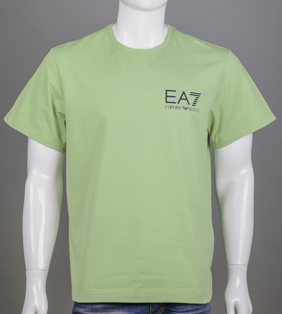 Футболка батал EA7 Armani 2155б (Уп.4шт 3XL,4XL), Оливковий