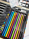 Набір фарб олівців і маркерів 78 предметів 30*23,5 см, фото 6
