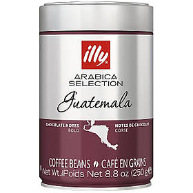 Кава illy Guatemala  в зернах 250 г в металевій банці