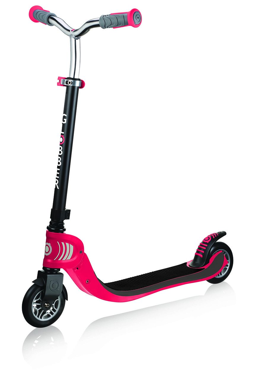 Самокат Globber Flow Foldable 125 чорно-червоний до 100кг (473-102)