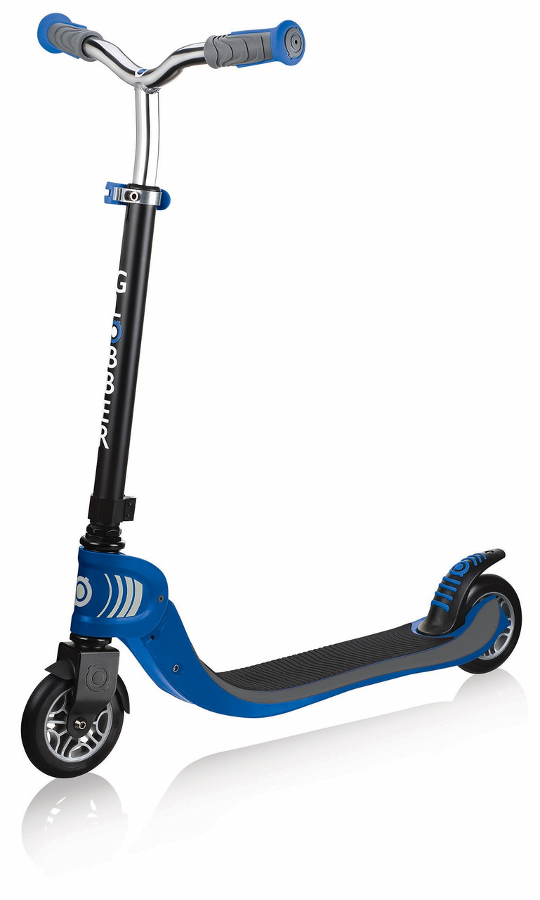 Самокат Globber Flow Foldable 125 чорно-синій до 100кг (473-100)
