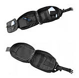 Сумка під аптечку Червона KT7000110 на липучці швидкознімна, фото 4