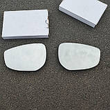 Мазда 3 BP (Mazda 3) 2019 - 2024 скло дзеркала (вкладиш, дзеркальний елемент) лівий, фото 6