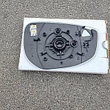 Мазда 3 BP (Mazda 3) 2019 - 2024 скло дзеркала (вкладиш, дзеркальний елемент) лівий, фото 5