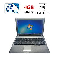 Ноутбук Б-клас Samsung R530/ 15.6" (1366x768)/ Pentium T4500/ 4 GB RAM/ 120 GB SSD/ HD
