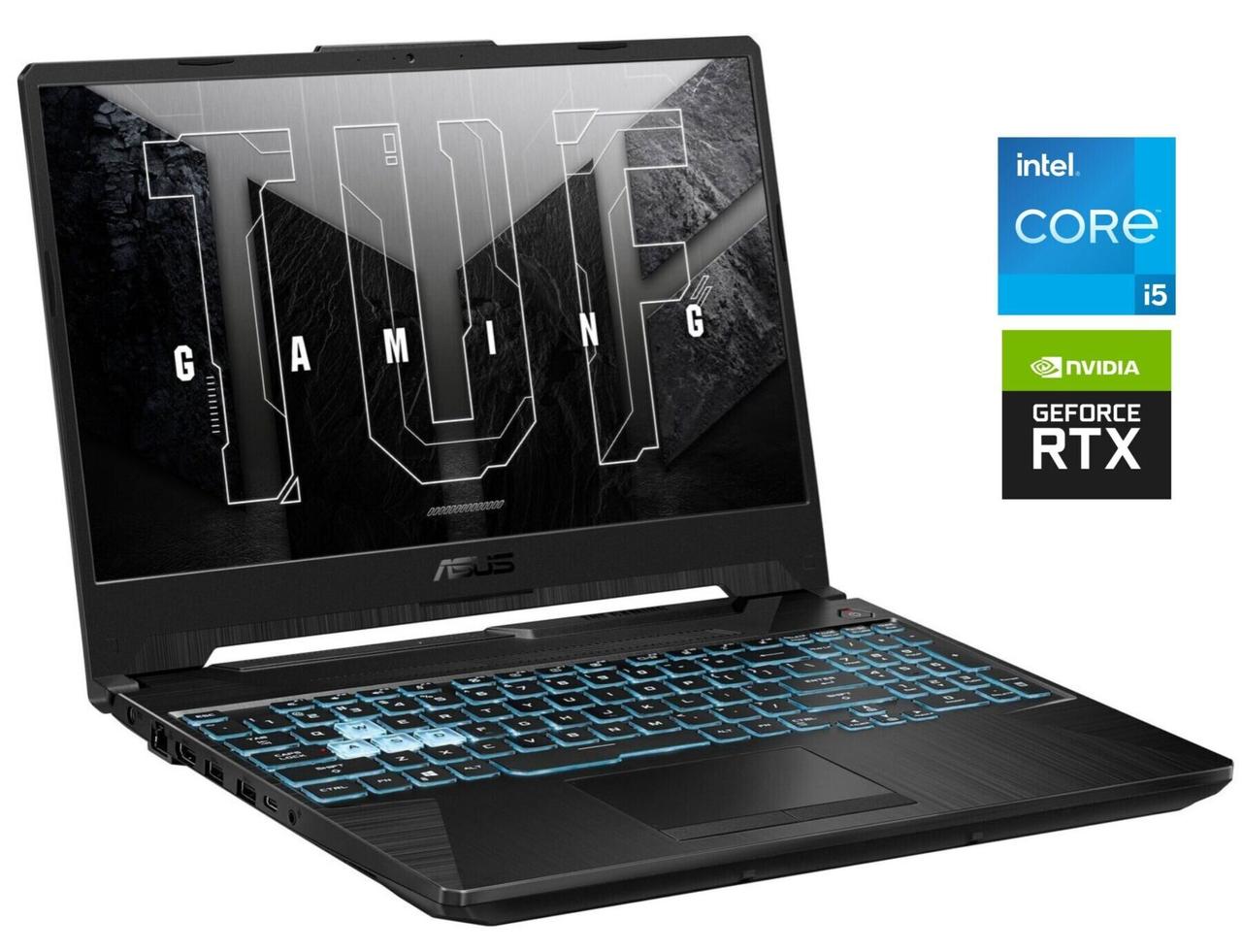 Ігровий ноутбук Asus TUF Gaming F15 FX506HF/ 15.6" 1920x1080/ i5-11400H/ 8GB RAM/ 512GB SSD/ RTX 2050 4GB
