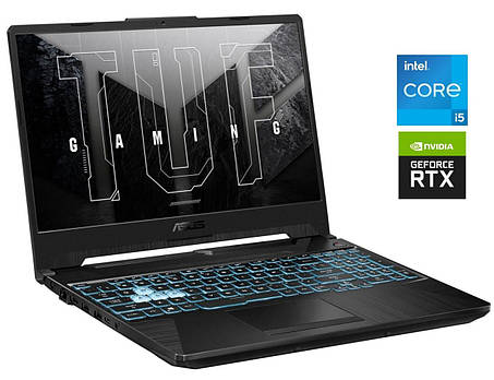 Ігровий ноутбук Asus TUF Gaming F15 FX506HF/ 15.6" 1920x1080/ i5-11400H/ 8GB RAM/ 512GB SSD/ RTX 2050 4GB, фото 1