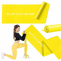 Стрічка-еспандер для спорту та реабілітації 4FIZJO Flat Band 200 х 15 cм 1-2 кг Yellow (P-5907222931639)
