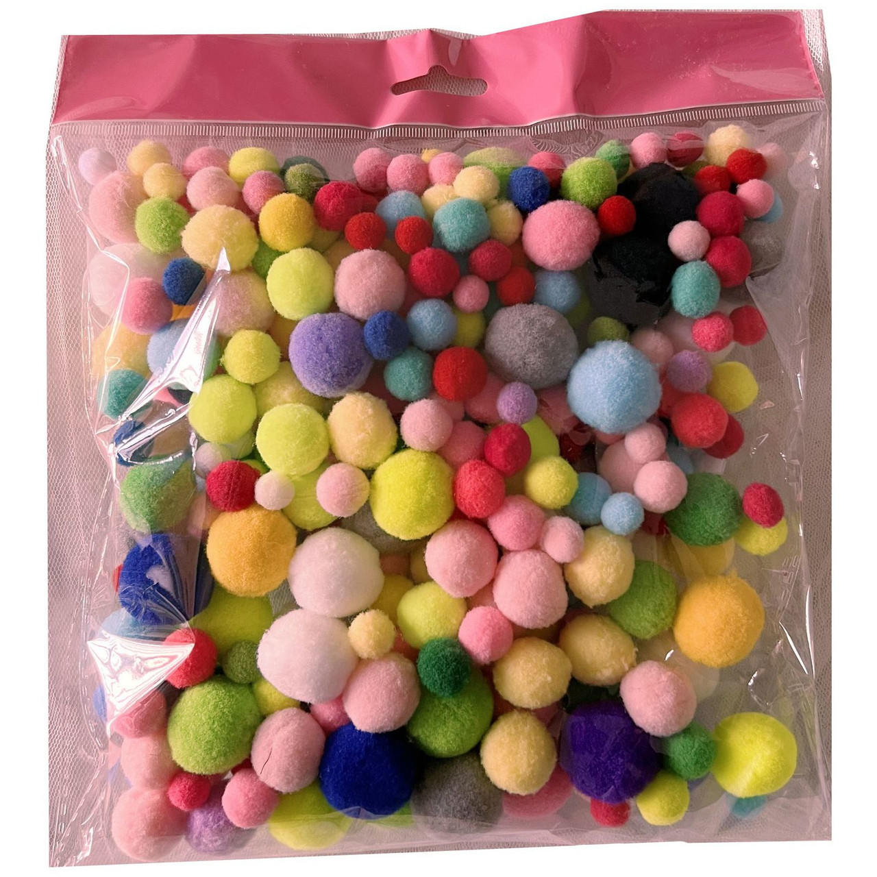 Набір для творчості Різнокольорові помпони від Obetty, фото 1