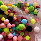 Набір для творчості Різнокольорові помпони від Obetty, фото 3