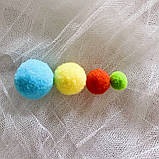 Набір для творчості Різнокольорові помпони від Obetty, фото 5