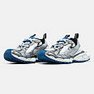 Кросівки чоловічі сірі Balenciaga 3XL Silver White Blue (16569), фото 8