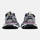 Кросівки чоловічі фіолетові Balenciaga 3XL PURPLE (16303), фото 7