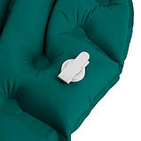 Килимок туристичний NILS CAMP NC4005, 193 х 56 х 5,5 см - темно-зелений, фото 5