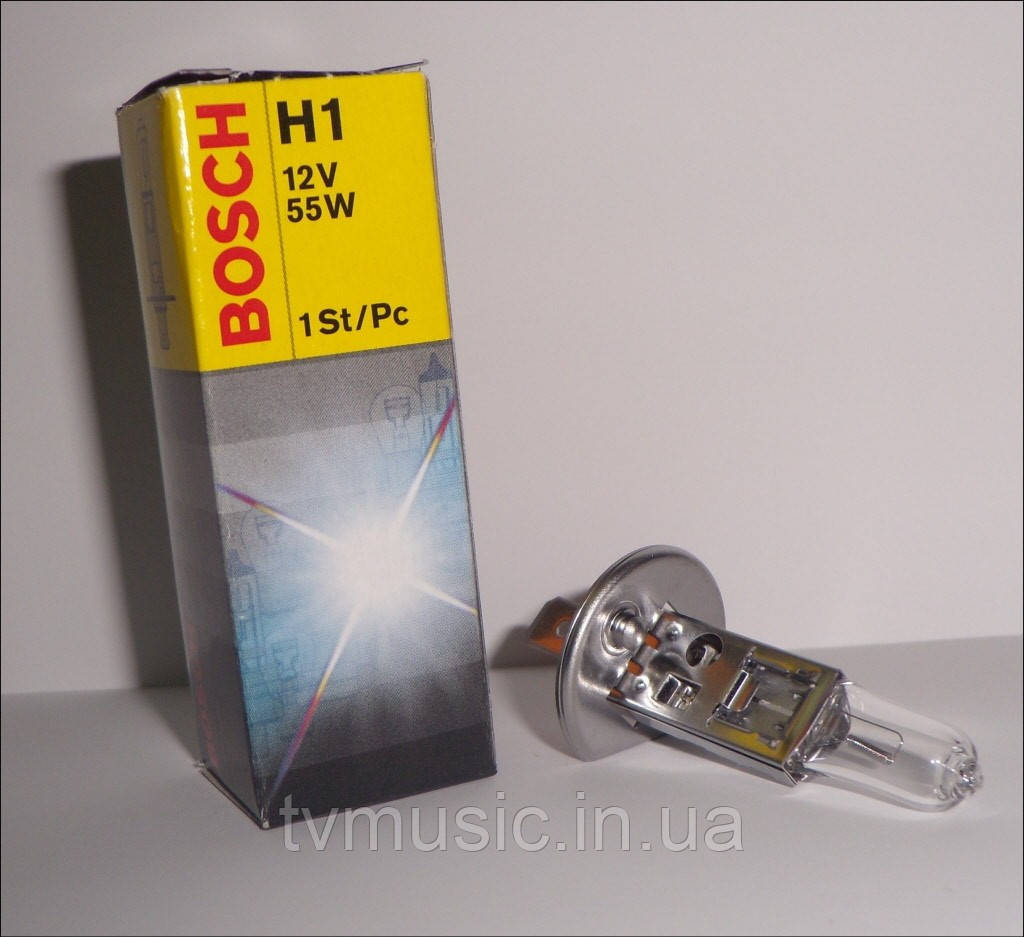 Автомобільна лампа Bosch Pure Light H1 12 V 55 W (1987302011)