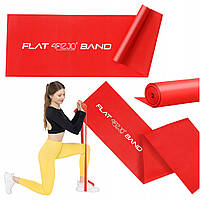 Стрічка-еспандер для спорту та реабілітації 4FIZJO Flat Band 200 х 15 cм 2-4 кг 4FJ0004