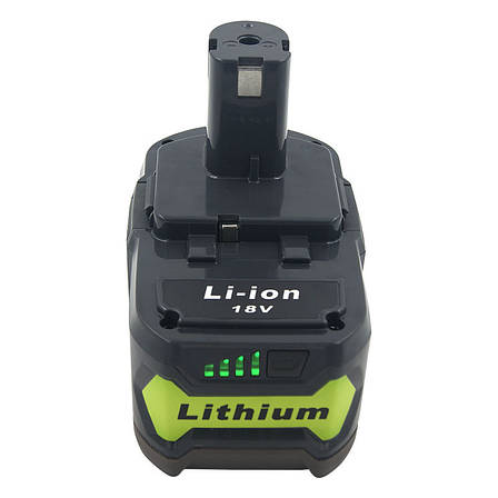 Акумулятор Ryobi ONE+ 18V 12000mAh RB18L40 P108 P117 потужна батарея для інструментів Ryobi з тривалим часом роботи, фото 1