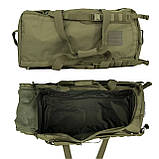 Тактична дорожня сумка Solve MOLLE   - Олива KT6002601 cargo bag large 105л, фото 4