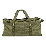 Тактична дорожня сумка Solve MOLLE   - Олива KT6002601 cargo bag large 105л, фото 8