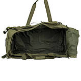 Тактична дорожня сумка Solve MOLLE   - Олива KT6002601 cargo bag large 105л, фото 9