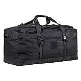 Тактична дорожня сумка Solve MOLLE  - Чорна KT6002602 cargo bag large 105л, фото 4
