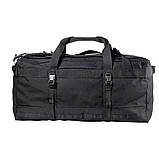 Тактична дорожня сумка Solve MOLLE  - Чорна KT6002602 cargo bag large 105л, фото 9