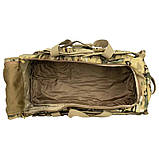 Тактична дорожня сумка Solve MOLLE   -KT6002606- Мультикам cargo bag large 105л, фото 4