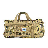 Тактична дорожня сумка Solve MOLLE   -KT6002606- Мультикам cargo bag large 105л, фото 10