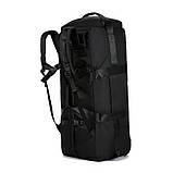 Сумка-рюкзак тактична на колесах  Solve KT6003802  80л Чорна, фото 4