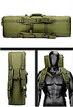 Сумка тактична для зброї Транспортна Solve KT6005901-118 см Double Olive, фото 5