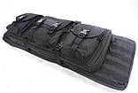 Сумка тактична для зброї Транспортна Solve  KT6005902-118 см Double black, фото 4