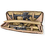 Сумка тактична для зброї Транспортна Solve  KT6006005-93 см Double Coyote, фото 4
