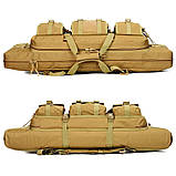 Сумка тактична для зброї Транспортна Solve  KT6006005-93 см Double Coyote, фото 5