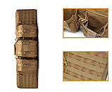Сумка тактична для зброї Транспортна Solve  KT6006005-93 см Double Coyote, фото 9