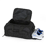 Тактична дорожня сумка Solve  - Black KT6006102 MOLLE cargo bag 25л, фото 3