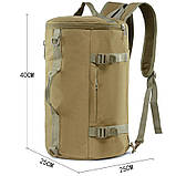 Тактичний похідний рюкзак-сумка Solve на 20 л KT6004006 Мультикам solve, фото 3