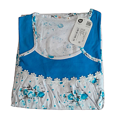 Нічні сорочки жіночі 100% бавовна Samo з коротким рукавом розмір 48-50