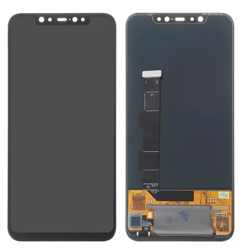 Дисплей для Xiaomi Mi 8, чорний, без рамки, OLED