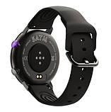 Смарт-годинник жіночий водонепроникний металевий Amoled екран Modfit Allure Black, фото 5