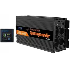 Edecoa Spannungswandler 12v 2500/5000w Інвертор UPS