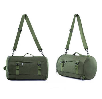 Тактичний похідний рюкзак-сумка Solve на 20 л водовідштовхувальний KT6004001 Олива peremogaua