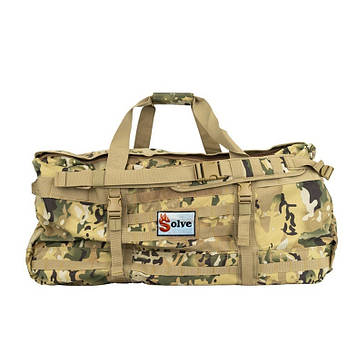 Тактична дорожня сумка Solve MOLLE cargo bag large 105л  -KT6002606- Мультикам peremogaua